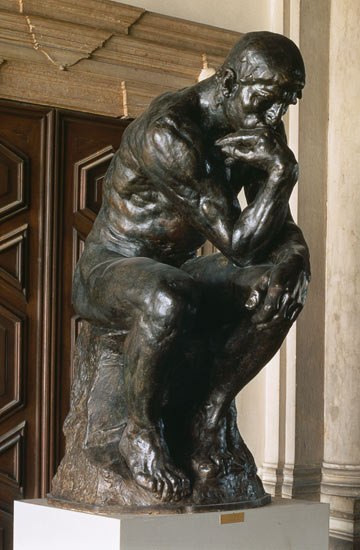 Der Denker van Auguste Rodin