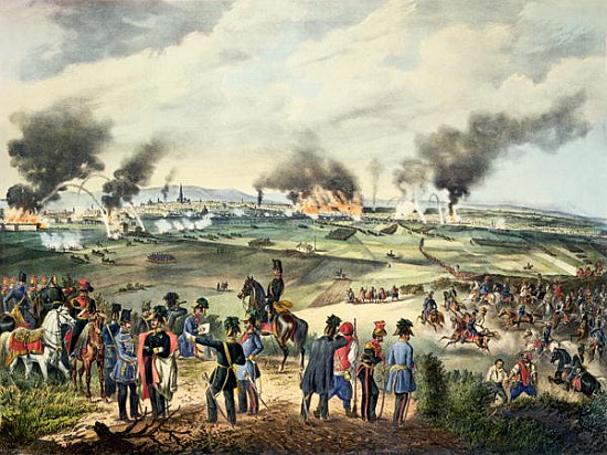 Siege of Vienna, 28th October 1848 van Austrian School