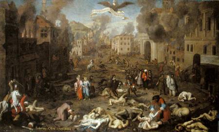 The Storming of Ofen on 6th September 1686 van Austrian School