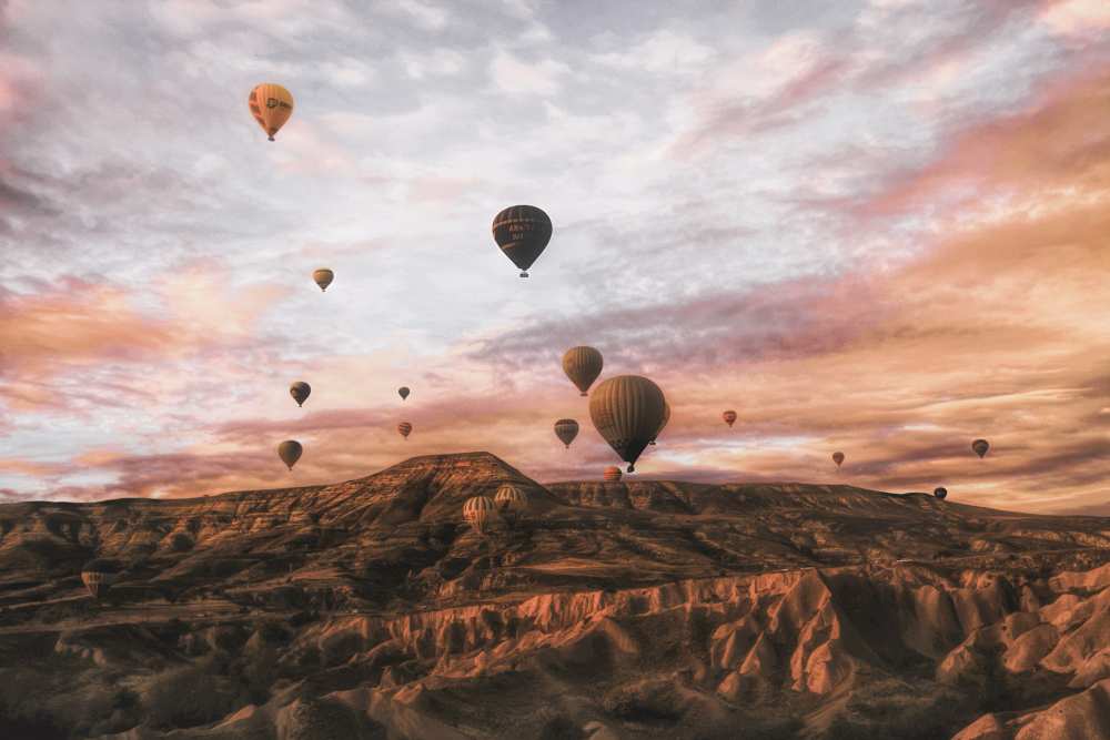 Cappodocia Hot air Balloon van Ayse Yorgancilar