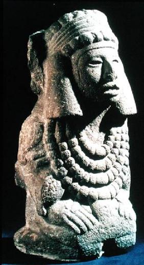 The Goddess Chalchihuitlicue, found in the Valley of Mexico