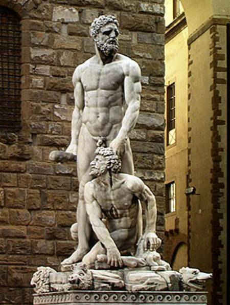 Statue of Hercules and Cacus van Baccio Bandinelli