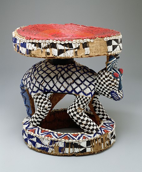 Throne, African van Bamileke Culture