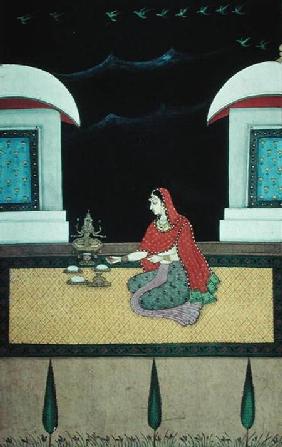 Woman Seated on a Rug