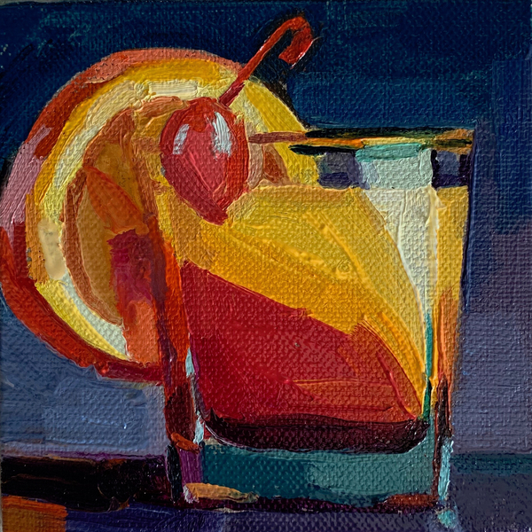 cocktail 1 van Barbara Hoogeweegen