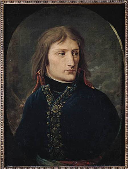 Napoleon Bonaparte (1769-1821) as General-in-Chief of the Italian Army van Baron Louis Albert Bacler d'Albe
