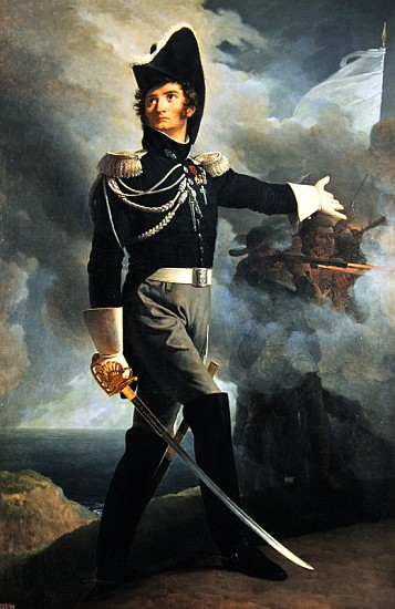 Portrait of Louis du Vergier van Baron Pierre-Narcisse Guerin