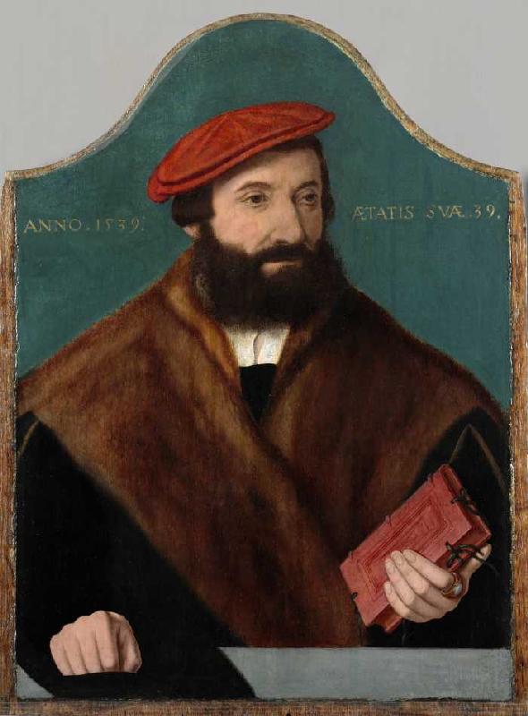 Bildnis eines 39-jährigen Mannes van Bartholomäus Bruyn d.Ä.