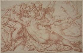 Venus, Cupid and Adonis