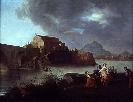 The Finding of Moses van Bartholomeus Breenbergh