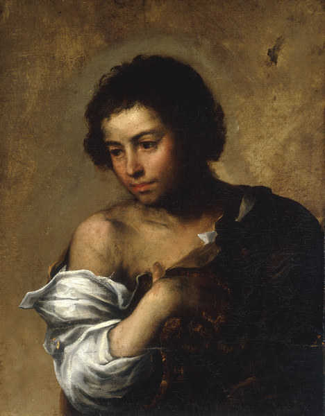 B.E.Murillo, Head of a Boy van Bartolomé Esteban Perez Murillo