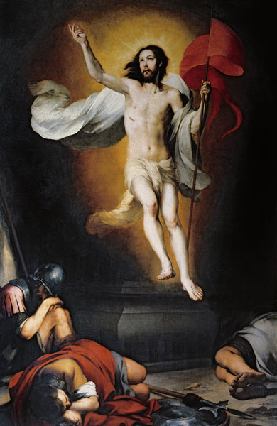 The Resurrection of Christ van Bartolomé Esteban Perez Murillo