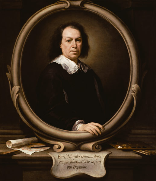 Selbstbildnis van Bartolomé Esteban Perez Murillo