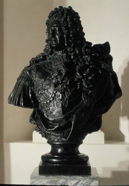 Portrait bust of Alexander Menshikov van Bartolomeo Carlo Rastrelli