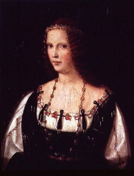 Portrait of a Lady van Bartolomeo  Veneto