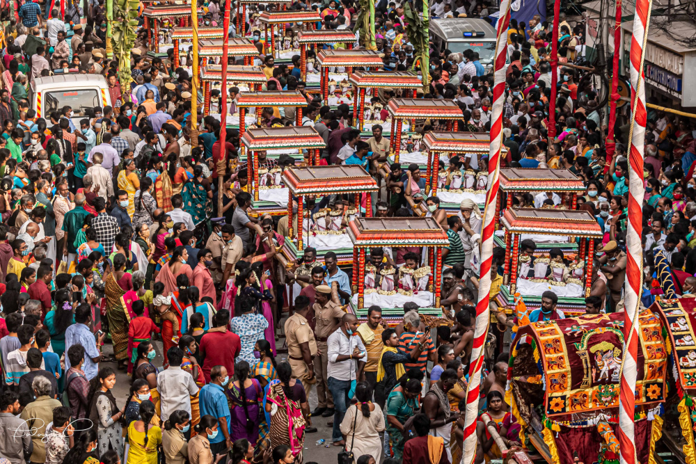 Temple Grand Festival - Chennai -India van B.Balaji