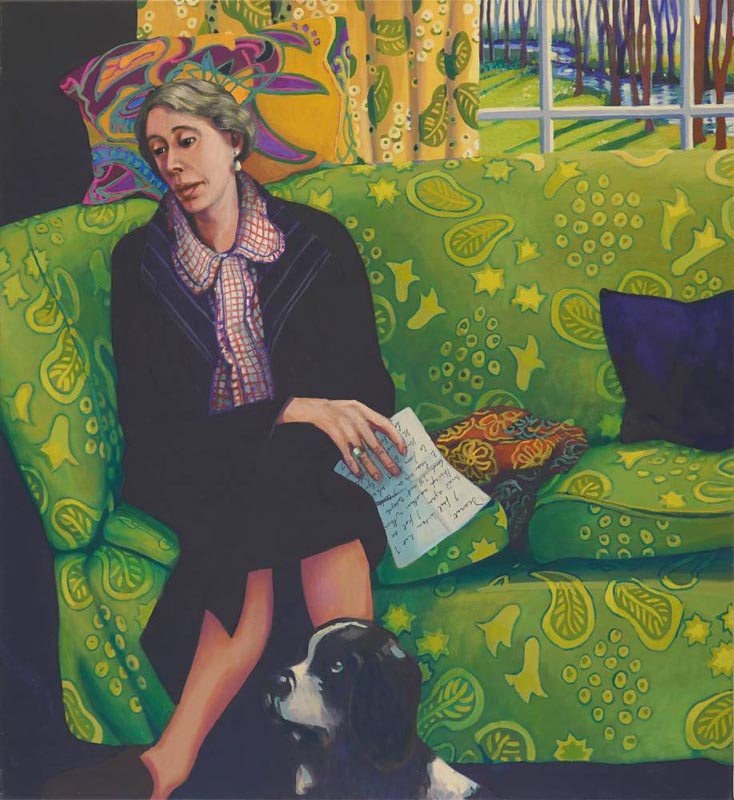Virginia Woolf mit Abschiedsbrief van Beate Blankenhorn