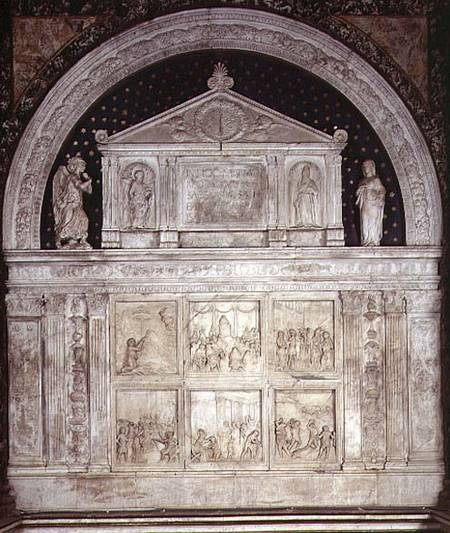 The Arch of St. Savino van Benedetto  da Maiano