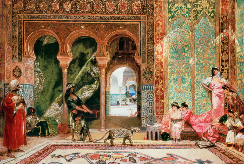 A Royal Palace in Morocco van Benjamin Constant