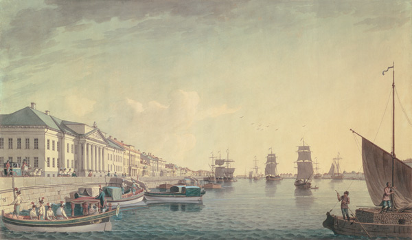 The English Embankment by the Senate van Benjamin Patersen