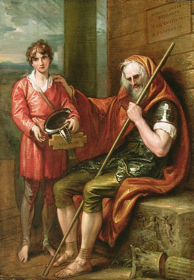 Belisarius and the Boy van Benjamin West