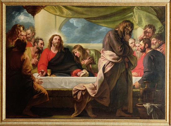 The Last Supper van Benjamin West
