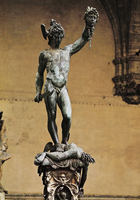 Perseus with the head of Medusa van Benvenuto Cellini