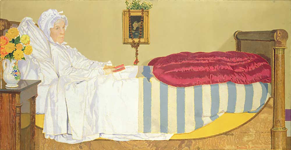 The Convalescent, 1906 van Bernard Boutet de Monvel