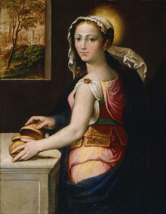 Mary Magdalene van Bernardino Campi