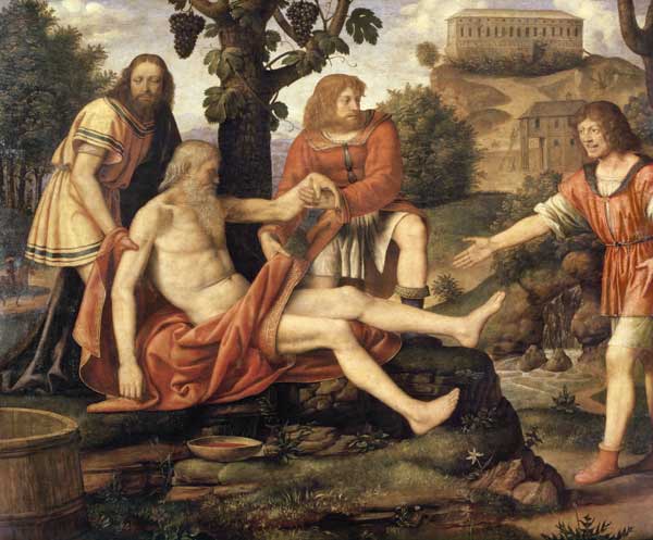 Ham mocking Noah van Bernardino Luini