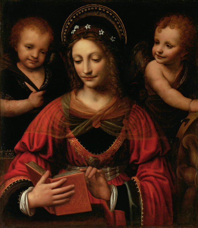 Saint Catherine van Bernardino Luini