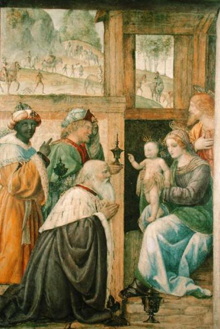 Adoration of the Magi van Bernardino Luini