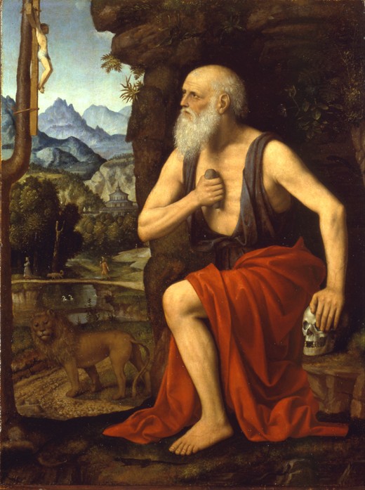 Saint Jerome van Bernardino Luini