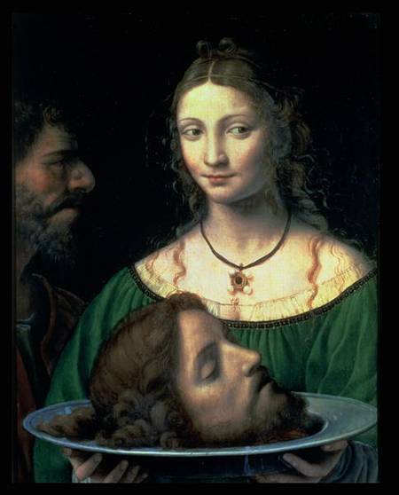 Salome with the Head of John the Baptist van Bernardino Luini