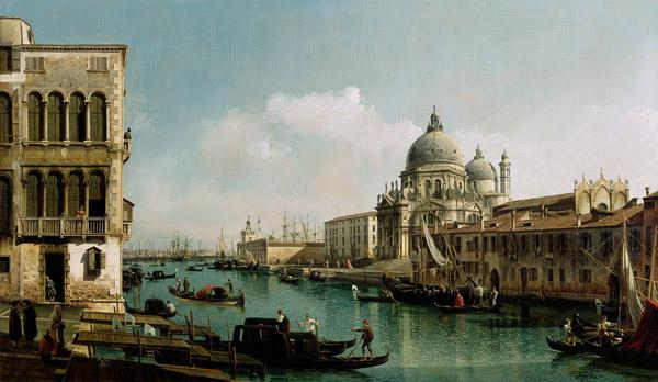 View of the Grand Canal and the Punta della Dogana
