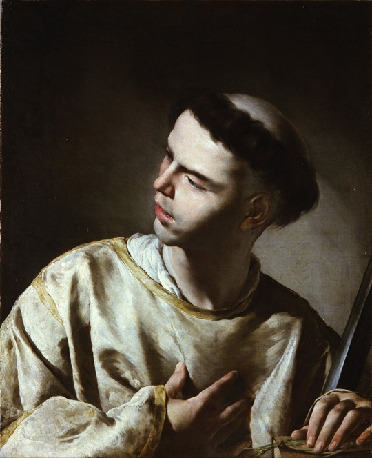 Saint Lawrence van Bernardo Cavallino