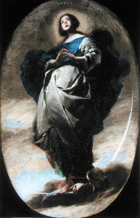 The Immaculate Conception van Bernardo Cavallino