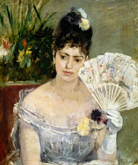 Auf dem Ball van Berthe Morisot