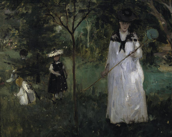 B.Morisot, Die Schmetterlingsjagd van Berthe Morisot