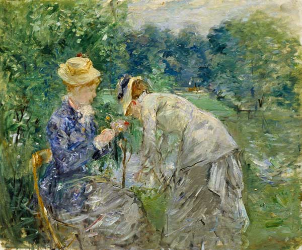Im Garten van Berthe Morisot
