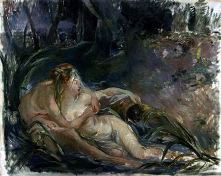 Jupiter and Callisto, after a painting by Boucher van Berthe Morisot