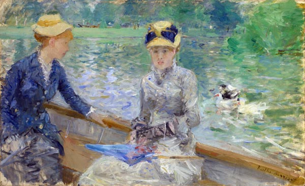 Summer''s Day van Berthe Morisot