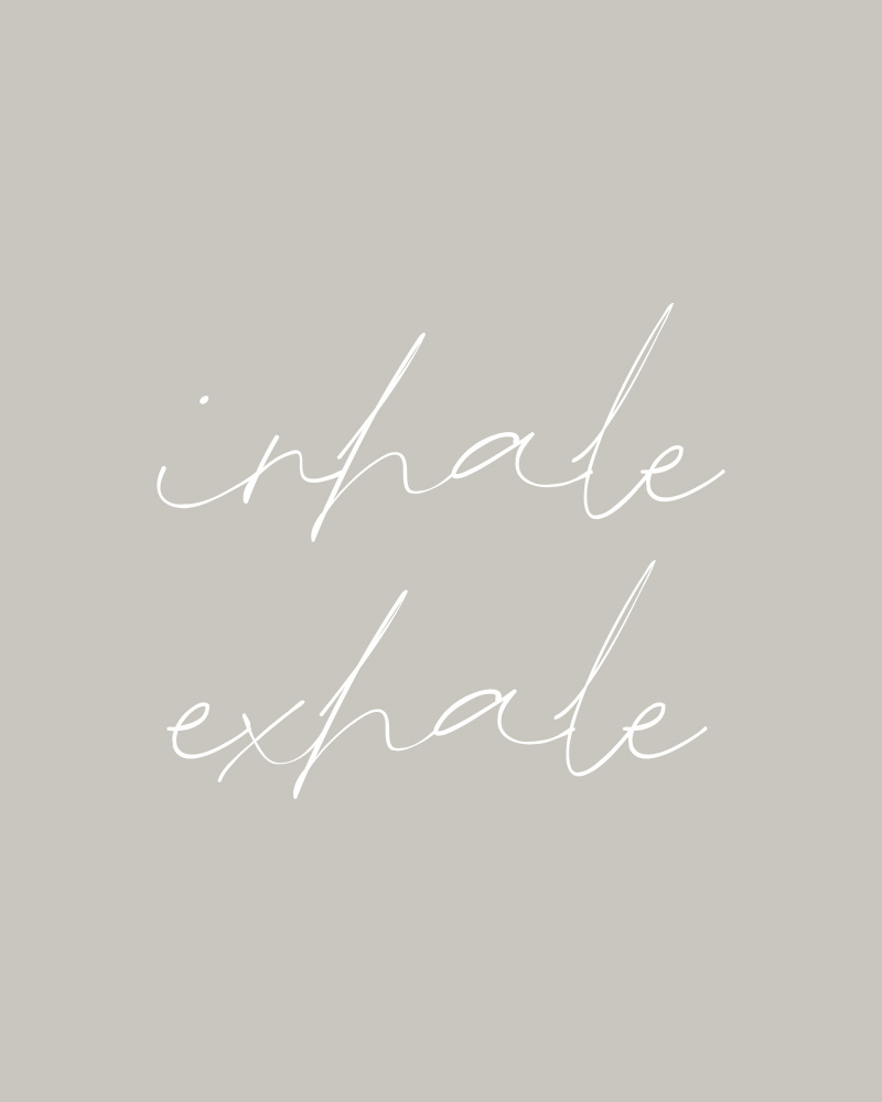 Inhale Exhale van Beth Cai