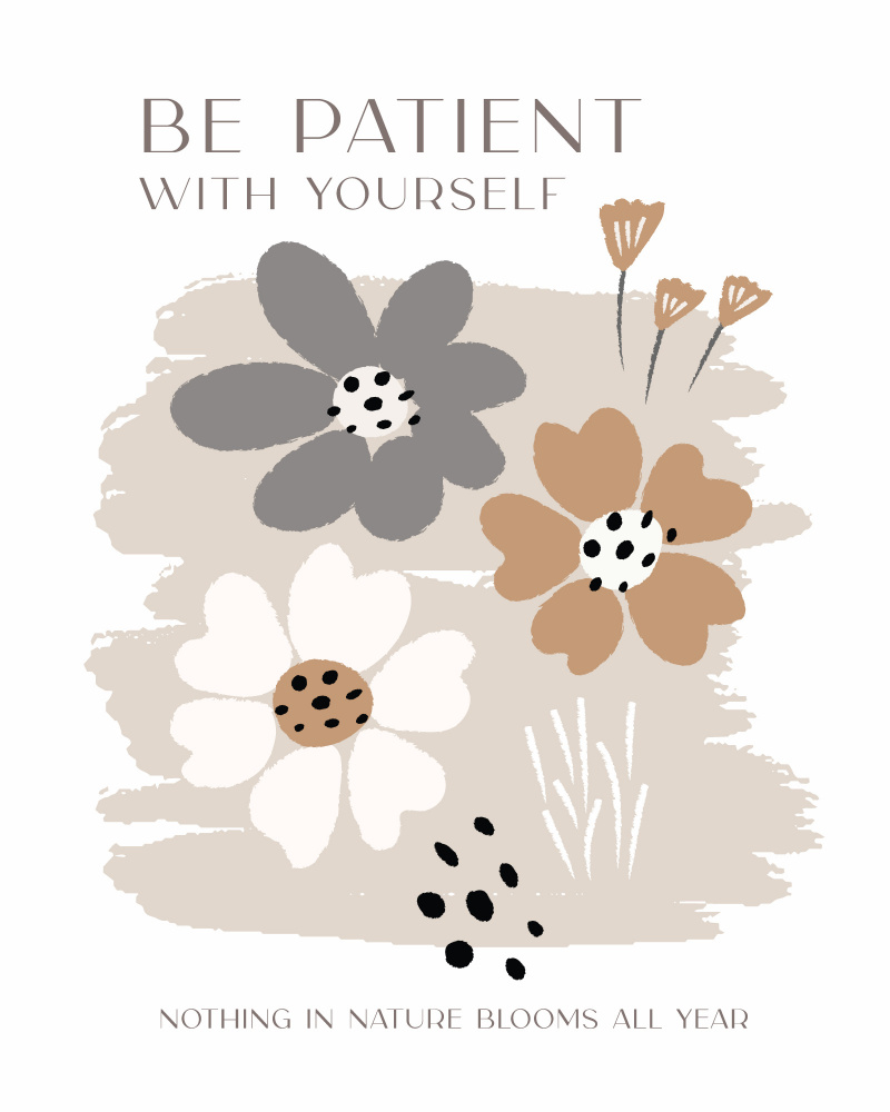 Be Patient With Yourself van Beth Cai