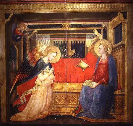 The Annunciation van Bicci  di Lorenzo