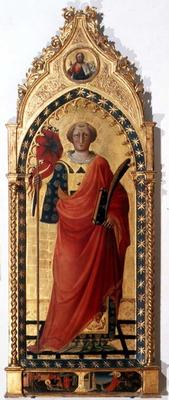 St. Lawrence (tempera on panel) van Bicci  di Lorenzo