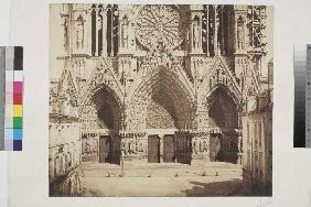 Reims: Westfassade der Kathedrale