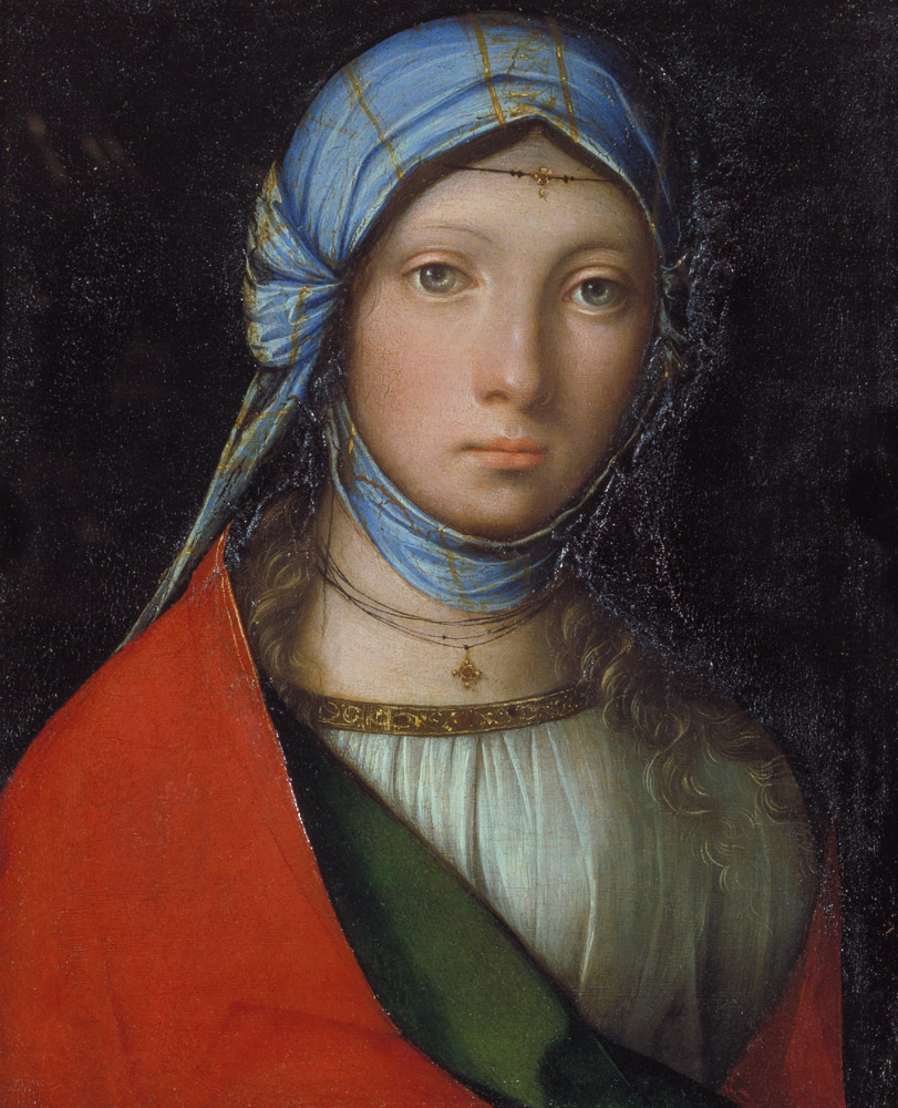 Gypsy Girl van Boccaccio Boccaccino