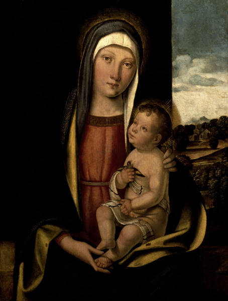 Boccaccio Boccaccino, Maria mit Kind van Boccaccio Boccaccino