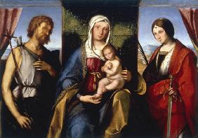 Boccaccino, Maria mit Kind u.Heiligen